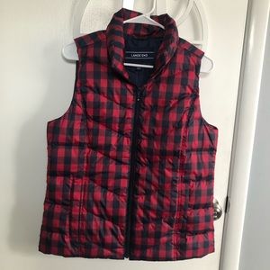 Lands’ End puffy vest - great for layering!